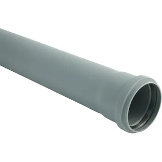 Marley HT-Rohr mit Steckmuffe DN 75 Grau 1500 mm