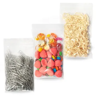 KK Verpackungen 1000x Druckverschlussbeutel 200x300 mm 50 my LDPE ZIP Beutel Schnellverschlussbeutel