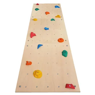 Create for you® - Kletterwand Kinderzimmer + 5 Klettersteine - Kletterwand für Kinder Indoor - Klettergerüst und Spielgeräte Indoor - Klettern mit Klettergriffe für Kinder - 75x75 cm