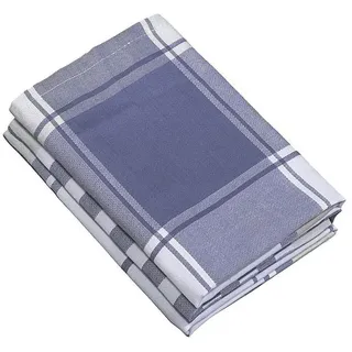 Dyckhoff Geschirrtücher »Karo 3er-Pack« violett, 70 cm