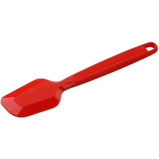 Dr. Oetker Silikon-Teigschaber 28 cm FLEXXIBLE Love, Küchen-Schaber aus hochwertigem Platinsilikon, spülmaschinengeeignet, Teig-Spachtel für runde und eckige Kanten (Farbe: Rot), Menge: 1 Stück