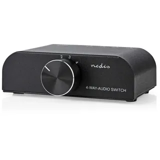 Nedis Analog Audio-Schalter 4-Port Port(s)