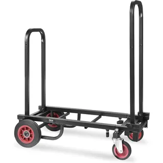 Pyle Audio Pyle Transportwagen – Plattformwagen, Handwagen Faltbar - Transportkarre klappbar, Rollwagen Transporthilfe, Paketwagen, bis zu 90kg, Lager, Lieferung