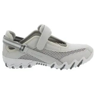 Allrounder by Mephisto Allrounder Niro Sneaker, Klettverschluss, Liberty 30 / Open Mesh 06, Klettschuh weiß 42,5 EU