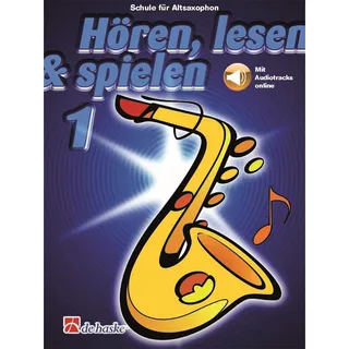 HAL LEONARD Hoeren, lesen & spielen 1 Altsaxophon