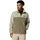 Full Zip Fleecejacke Safari/Steingrün XXL