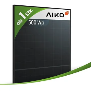 Aiko 500Wp A-MAH60Db Neostar 2S+ Glas-Glas Fullblack Gen.2