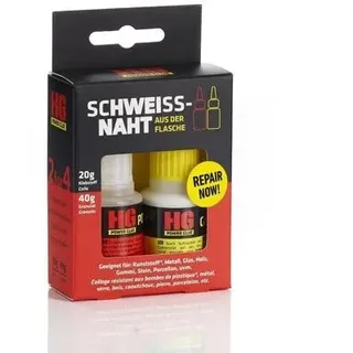 HG Power Glue Schweißnaht aus der Flasche 20g Kleber und 40g Granulat