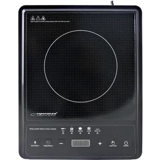 Esperanza EKH011 Schwarzer Induktionsherd