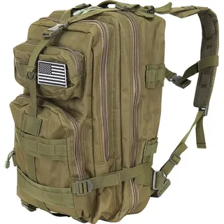 Trizand 8920 Vojenský batoh XL, zelený ISOx - Grün