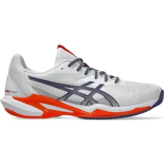 Asics Solution Speed Ff 3 Sandplatzschuhe - White / Greyish Purple - EU 40 1/2