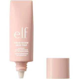 e.l.f. Cosmetics e.l.f. Halo Glow Skin Tint SPF 50, getönte Feuchtigkeitspflege mit leichter, aufbaubarer Deckkraft für einen natürlichen Glow, vegan und tierversuchsfrei, 18 Rich Neutral