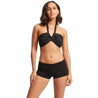 SEAFOLLY Damen Bikinihose Seafolly Collective Roll, Black, 40