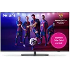 PHILIPS 55PUS9000 QLED Ambilight TV (Flat, 55 Zoll / 139 cm, UHD 4K, SMART TV, Ambilight)