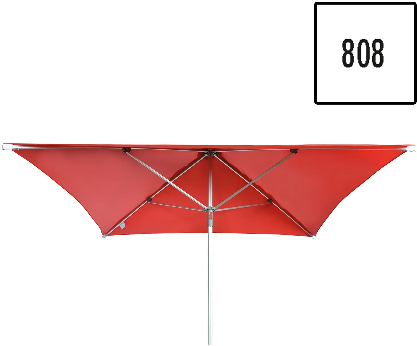 Doppler Sonnenschirm / Gastroschirm "Magic Junior 240 x 240",anthrazit,240 x 240 cm