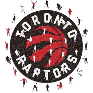 Iconic NBA - Toronto Raptors - Logo - Holz Puzzle Grösse M (270 Teile) (270 Teile)