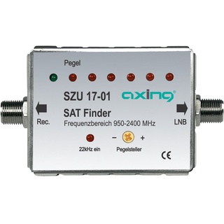 Axing SZU 17-01 Sat-Finder Satellitenfinder digital mit Tonsignal