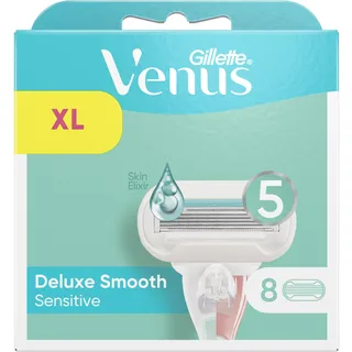 Gillette Venus Deluxe Smooth Sensitive Ersatzklingen, 8er-Pack