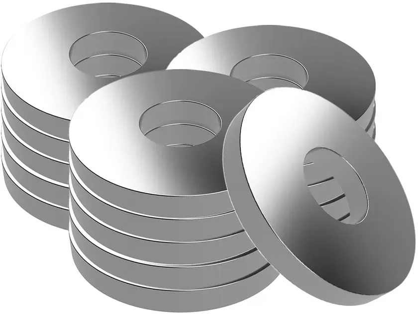 Unterlegscheibe Beilagscheibe M8 x 20mm - 100 Stk. Edelstahl V2A 304 DIN9021 / ISO703