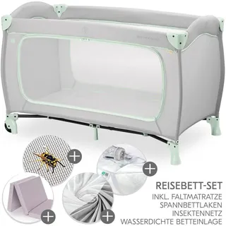 hauck Hauck, Reisebett, Reisebett XXL-Sparset - Sleep N Play Go Plus (60 x 120 cm)