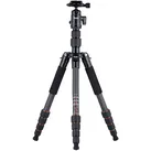 Rollei Compact Traveler No.1 Carbon Tripod Reisestativ V2 - Schwarz
