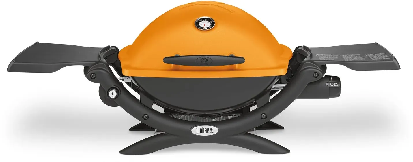 Weber 51080079 Q1200 Orange, Gas Griller