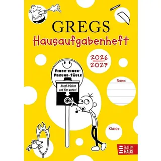 Baumhaus Verlag GmbH Gregs Hausaufgabenheft 2026/2027