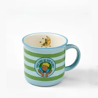 Kaffeebecher "Der kleine Prinz", grün