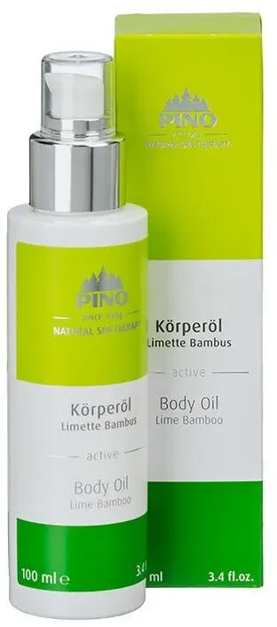 Pino Körperöl Limette Bambus 100% Naturrein 100 ml