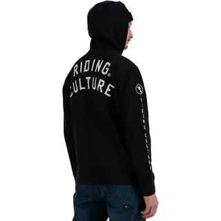 Riding Culture RC6009, Kapuzenjacke - Schwarz/Weiß - L