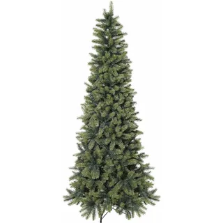 Creativ deco Künstlicher Weihnachtsbaum »Weihnachtsdeko aussen, künstlicher Christbaum, Tannenbaum«, in schlanker Form