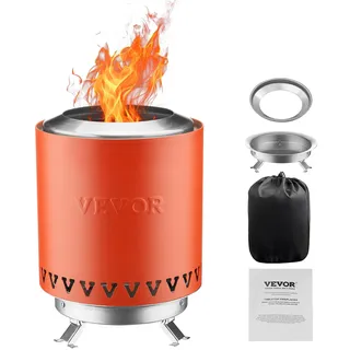 Vevor Feuerstelle, Φ150x205mm Rot