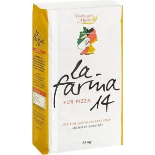 BIELMEIER Pizzamehl La farina 14% 25kg Friessinger