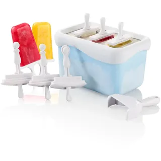 Rosenstein & Söhne am Stiel Maschine: EXPRESS Eis am Stiel Zubereiter (15 Minuten für 3 Schleck-Eis) (Eisförmchen, Bereiter, Eiswürfelformen)