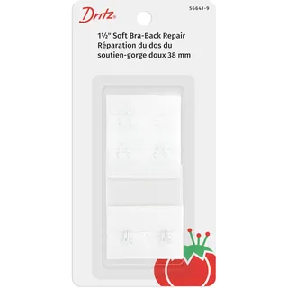 Dritz BH-Verlängerung, 7,6 cm, weicher Rücken, 7,6 cm, Weiß