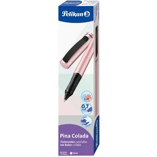 Pelikan Pina Colada Tintenroller rosé-matallic 0,7 mm, Schreibfarbe: blau, 1 St.