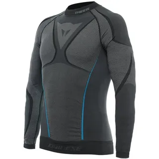 Dainese Dry LS Funktionsshirt langarm - Schwarz/Blau M