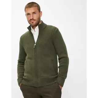 Brax Strickjacke Style JAKE olive grün M (50)