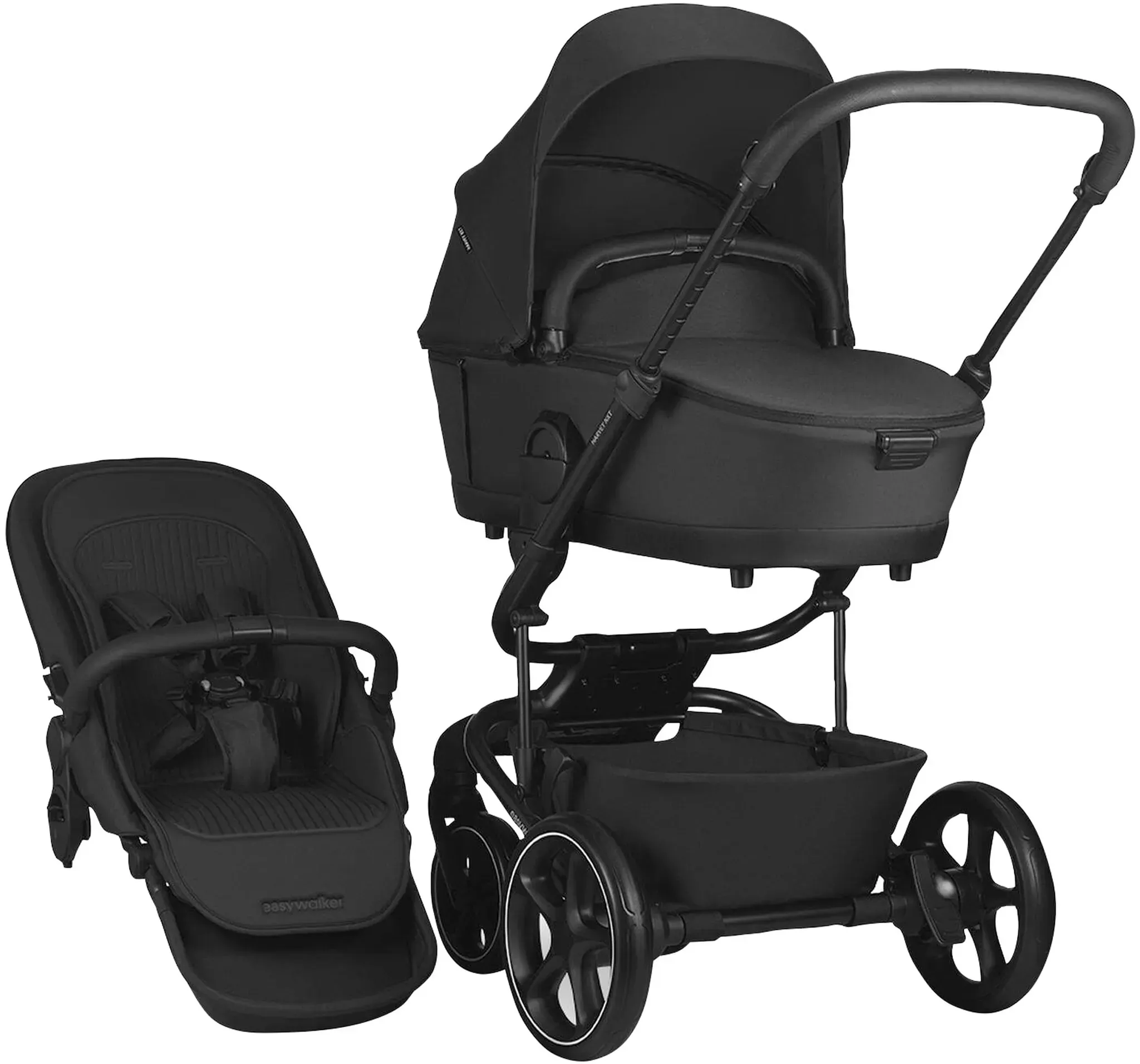 Easywalker Kombikinderwagen Harvey NXT, schwarz