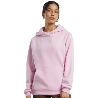 Build Your Brand Fluffy Kapuzenpullover - Soft Pink - XS