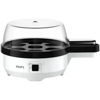 Krups EG2331 7 Eier + Messbecher Weiß/Schwarz