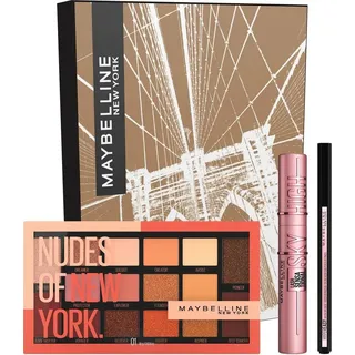 MAYBELLINE NEW YORK Schmink-Set Augen Make-Up Set mit Sky High, mit vielseitigen Kombinationsmöglichkeiten schwarz