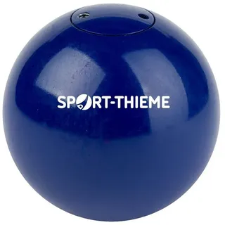 Sport-Thieme Wettkampf-Stoßkugel Stahl 2 kg, Blau, ø 80 mm