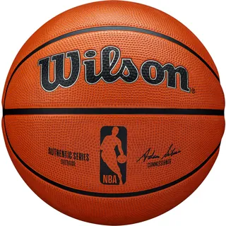 Wilson NBA Authentic Series Outdoor Basketball Gr.5 - orange, 5