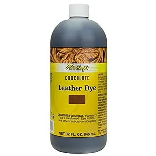 Fiebings Lederfarbe 118 ml, schokoladenbraun, 32 Ounces