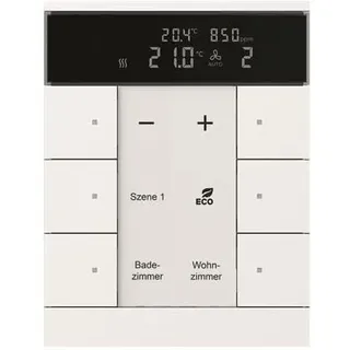 Busch-Jaeger SBC/U6.0.11-84 Raumtemperaturregler mit CO2/Feuchte-Sensor 6-fach
