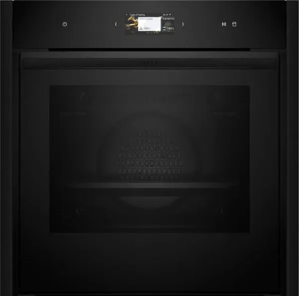 Neff Collection BVS67D -  Backofen mit 7 Jahre Garantie, Deep Black, B69VS7KY0 & Z9060DY0, 60 x 60 cm