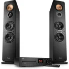 Teufel Ultima 40 Kombo 3 (mit Ultima 40 Mk4) (Set), HiFi + Heimkino Lautsprecher, Schwarz