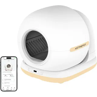 astropet Smarte Selbstreinigende Katzentoilette Neptune Series - Single