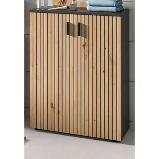 inn.furn Livia Badkommode 60 x 81 x 30 cm Beige/Grau